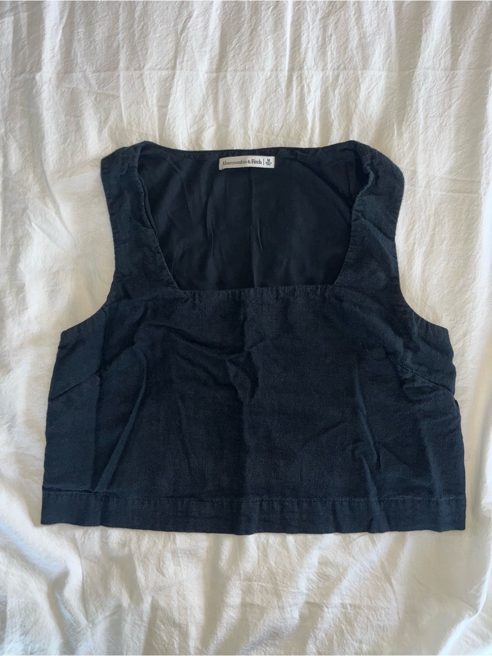Abercrombie & Fitch linen-blend tank